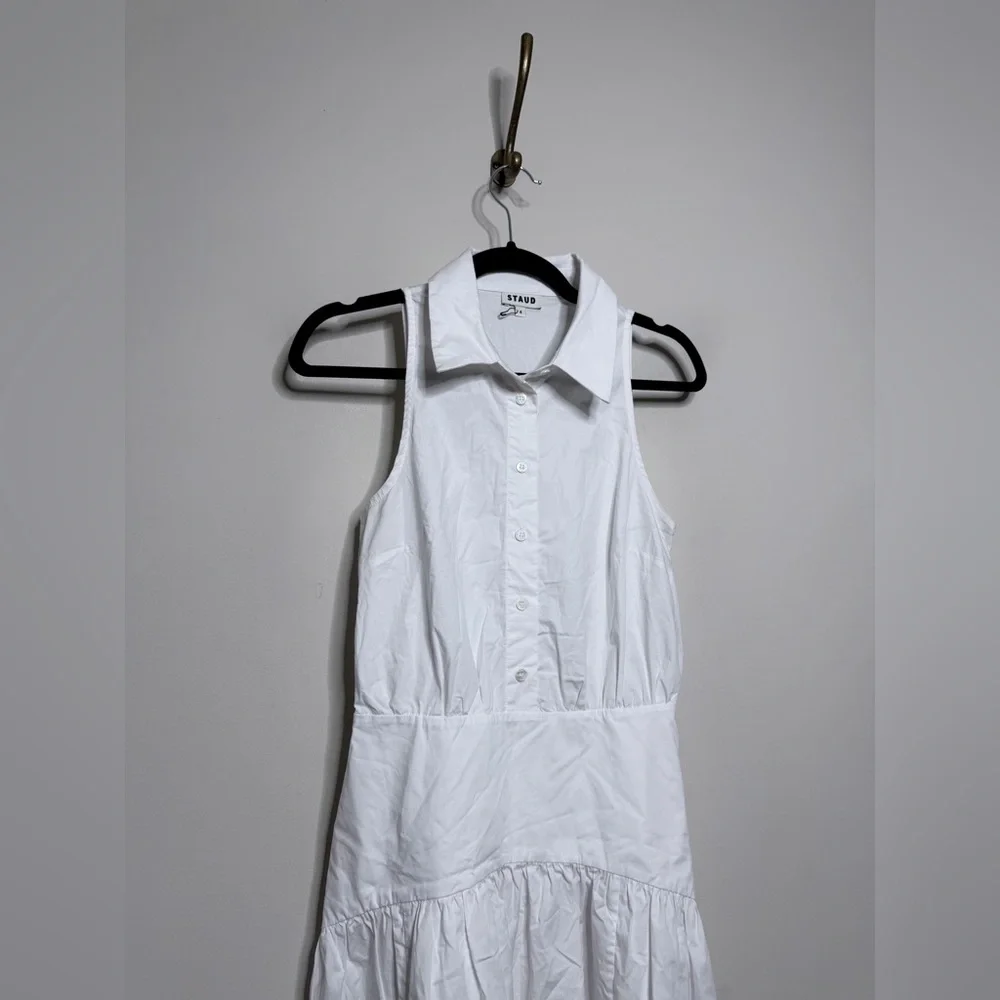Staud Romy Dress in white - Picture 4 of 7